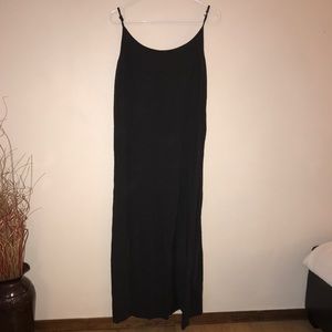 Black maxi dress